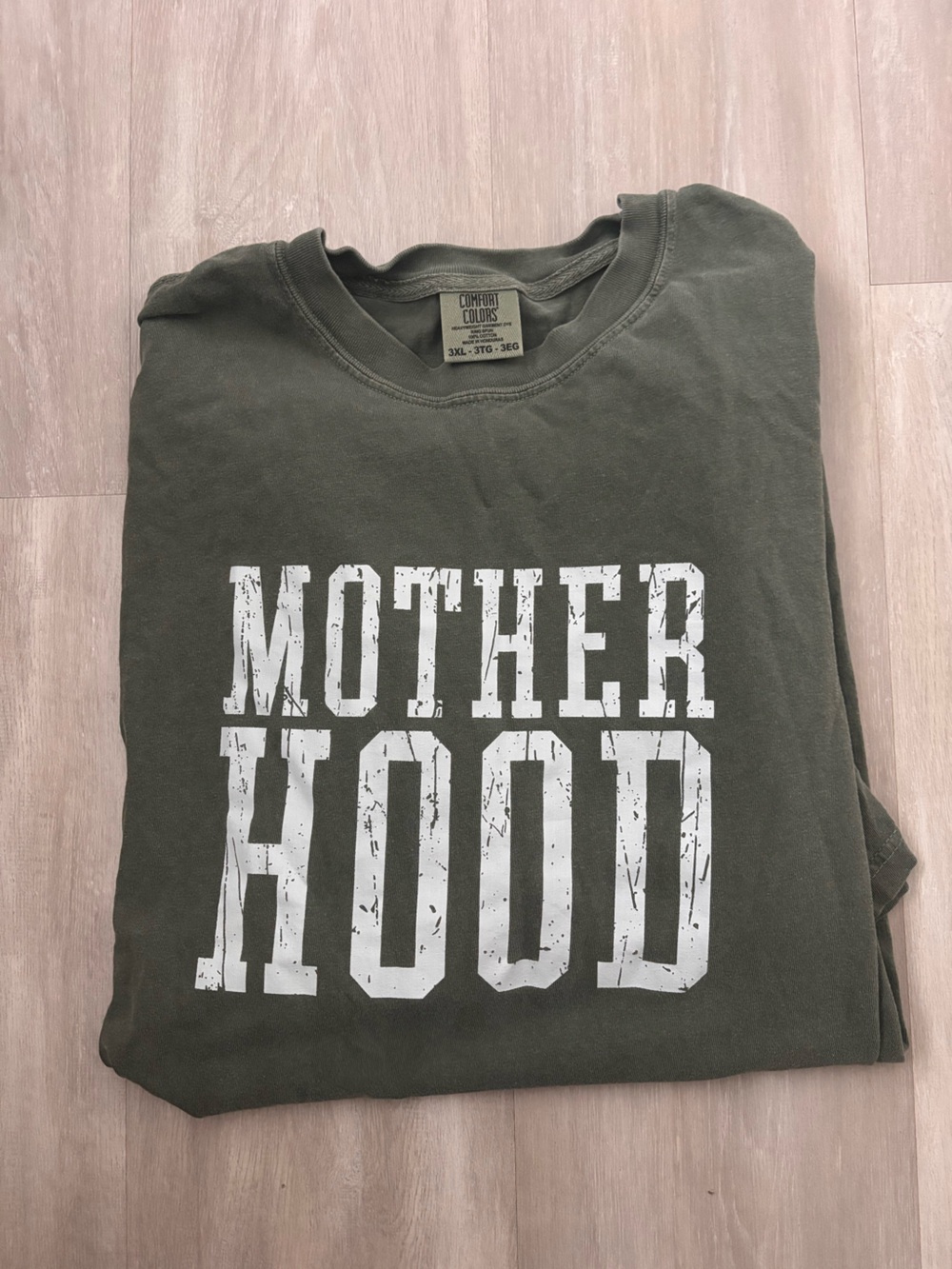 Comfort Colors “MOTHERHOOD” t-shirt 3X